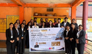 कलिंगा विश्वविद्यालय ने पलौद गांव में उपभोक्ता अधिकारों पर कानूनी सहायता जागरूकता शिविर का किया आयोजन