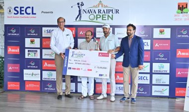 गोल्फ के ग्लोबल मैप पर उभर रहा नवा रायपुर, विश्वस्तरीय सुविधाएं बन रहीं पहचान : अरुण साव