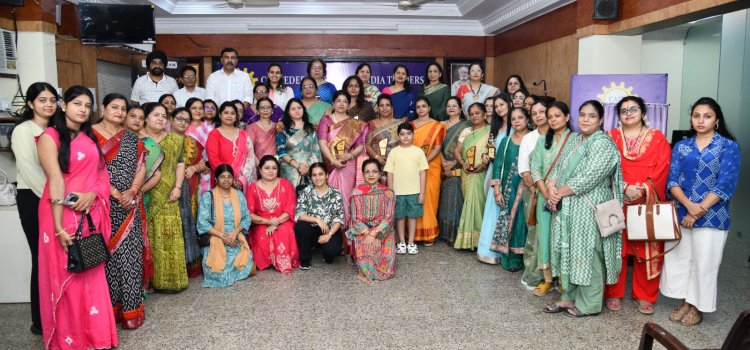 कैट महिला विंग द्वारा शिक्षक दिवस पर विशेष शिक्षकों का सम्मान एवं एआई कार्यशाला का आयोजन - मधु अरोरा