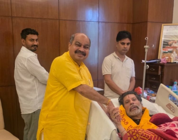 भाजपा प्रदेश अध्यक्ष किरण सिंह देव से मिले विधायक पुरन्दर मिश्रा, जाना कुशलक्षेम
