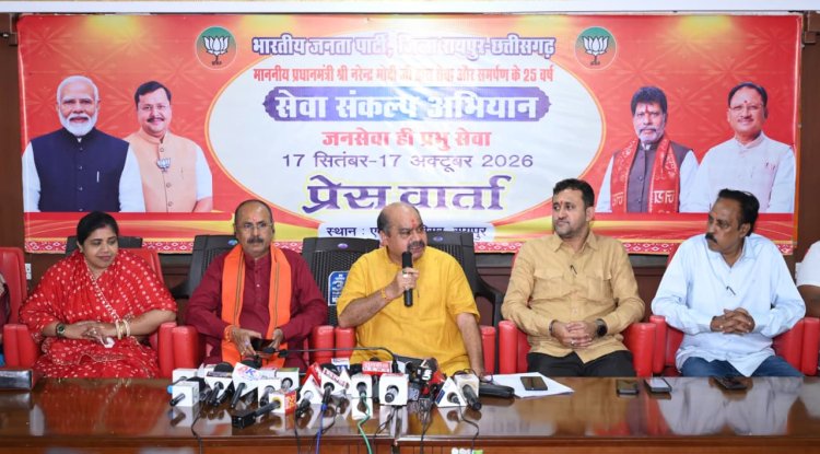रायपुर उत्तर में ढाई वर्ष में 438 विकास कार्यों को मिली गति : पुरंदर मिश्रा