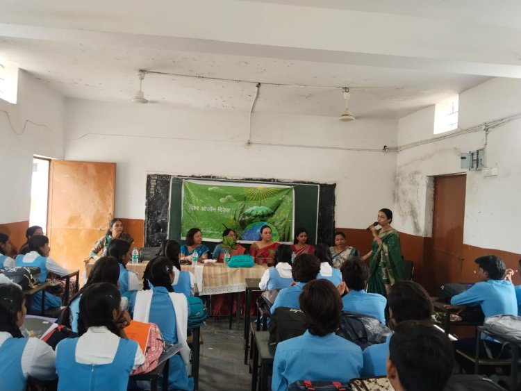 अंतर्राष्ट्रीय ओजोन दिवस पर विद्यार्थियों ने उत्साहपूर्वक लिया भाग
