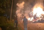 NH-53 पर भीषण हादसा: आपस में टकराए दो ट्रकों में लगी भयानक आग, ड्राइवर ने कूदकर बचाई जान