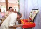स्वर्गीय योगेश शर्मा को विधायक पुरंदर मिश्रा ने अर्पित की श्रद्धांजलि