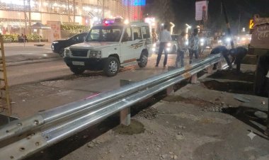 Big Breaking : अतिक्रमण के खिलाफ एनएचएआई की सख्त कार्रवाई, तेलीबांधा में अवैध एंट्री बंद