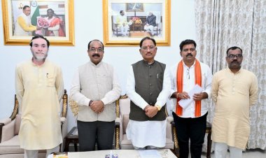 भारतीय किसान संघ के प्रतिनिधिमंडल से चर्चा के बाद मुख्यमंत्री विष्णु देव साय ने लिया महत्वपूर्ण निर्णय