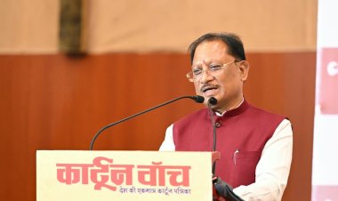 कार्टून समाज को जागरूक करने के साथ सोचने और आत्ममंथन के लिए करता है प्रेरित : मुख्यमंत्री विष्णु देव साय