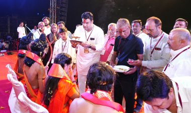 CSEB मैदान गुढ़ियारी के दशहरा उत्सव में बतौर मुख्य अतिथि शामिल हुए पीसीसी महामंत्री सुबोध हरितवाल