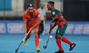 छत्तीसगढ़ हॉकी लीग : चक्रधर चैंपियंस की पहली हार, संदीप के दो गोलों से जीता मैनपाट टाइटंस