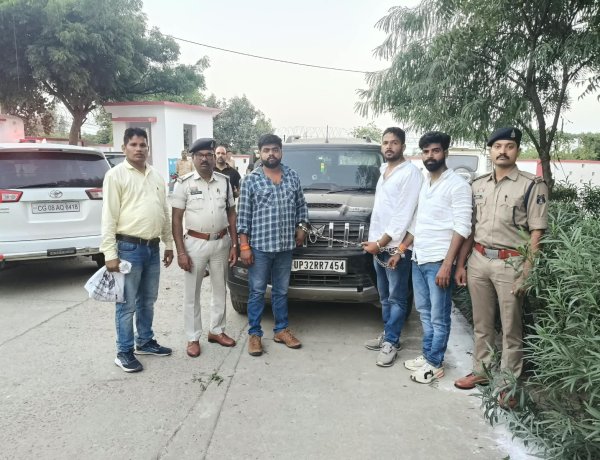 रायपुर अपहरणकांड के 3 आरोपी उत्तरप्रदेश में गिरफ्तार,सीसीटीवी में दिखी स्कॉर्पियो को ट्रैक कर पहुंची पुलिस