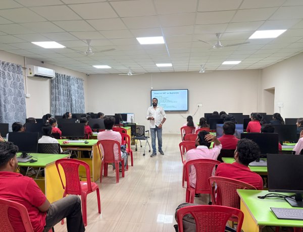 जीएसटी ने बदली अर्थव्यवस्था की तस्वीर, विद्यार्थियों ने समझी टैक्स व्यवस्था
