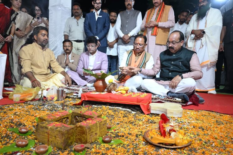 रायपुर में ओमेगा मेडिसाइन अस्पताल की अत्याधुनिक स्वास्थ्य सेवाओं की नई पहल,सीएम साय ने किया कैंसर उपचार केंद्र का भूमिपूजन
