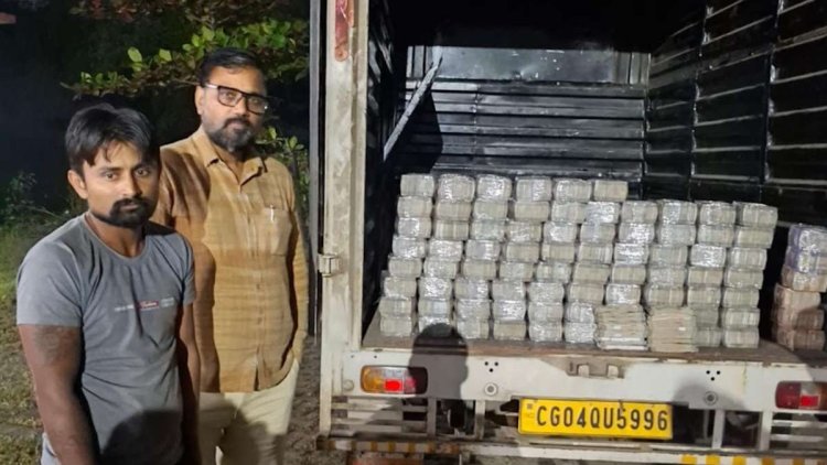दुर्ग में हवाला का बड़ा खेल बेनकाब: पुलिस ने चेकिंग के दौरान पिकअप से बरामद किए 4 करोड़ रुपये, सीक्रेट चेंबर में छिपाकर ले जाई जा रही थी रकम